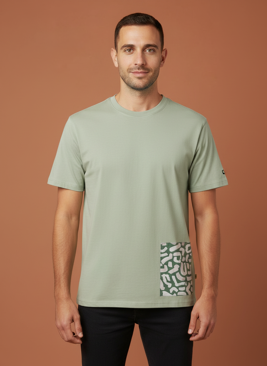 Clean-Shirt Malindi - Forest Shade - 01 frontale