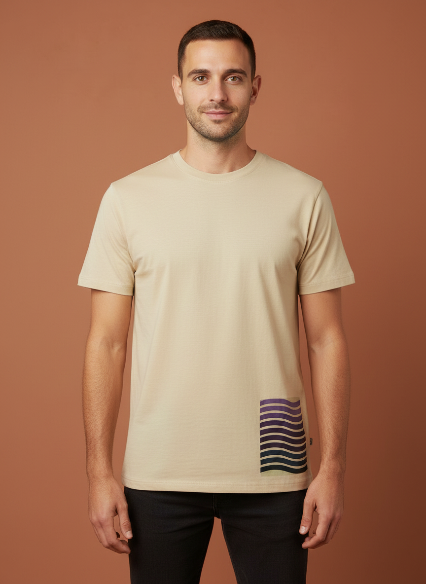 Clean-Shirt Surf Back - Mellow Yellow - 01 frontale