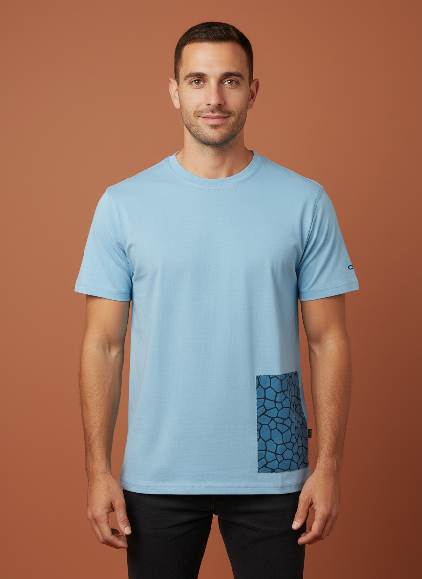 Clean-Shirt Galapagos Maui Blue - vista frontale