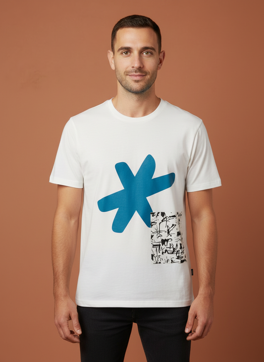 Clean-Shirt Infinito Back - White - 01 frontale