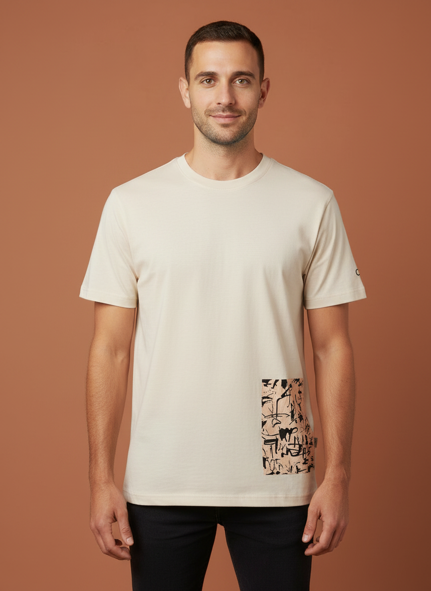 Clean-Shirt Infinito - Apricot Illusion - 01 frontale