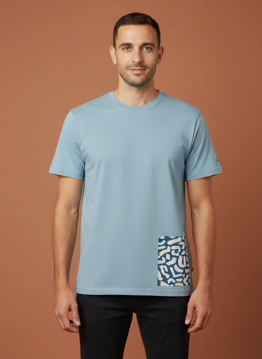 Clean-Shirt Malindi - Maui Blue - 01 frontale