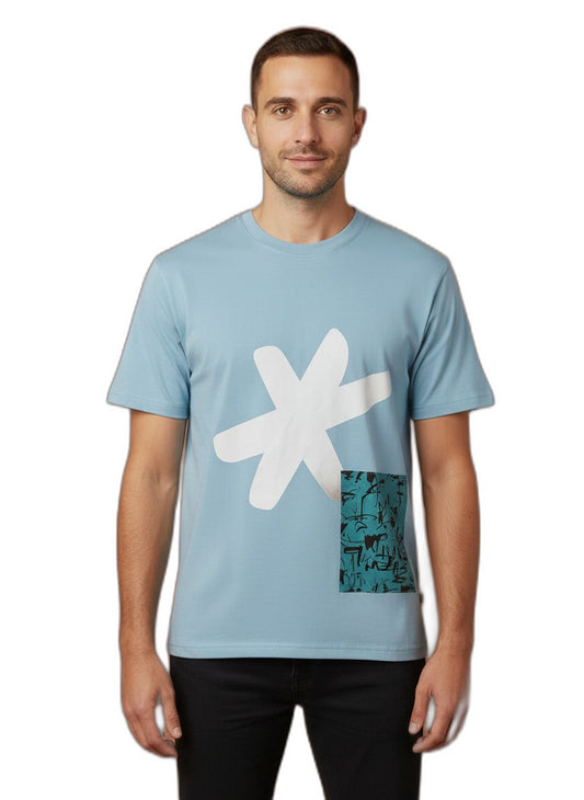 Clean-Shirt Infinito Back - Maui Blue